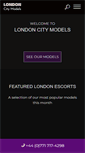 Mobile Screenshot of londoncitymodels.com